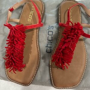 Chicos womens sandals never worn